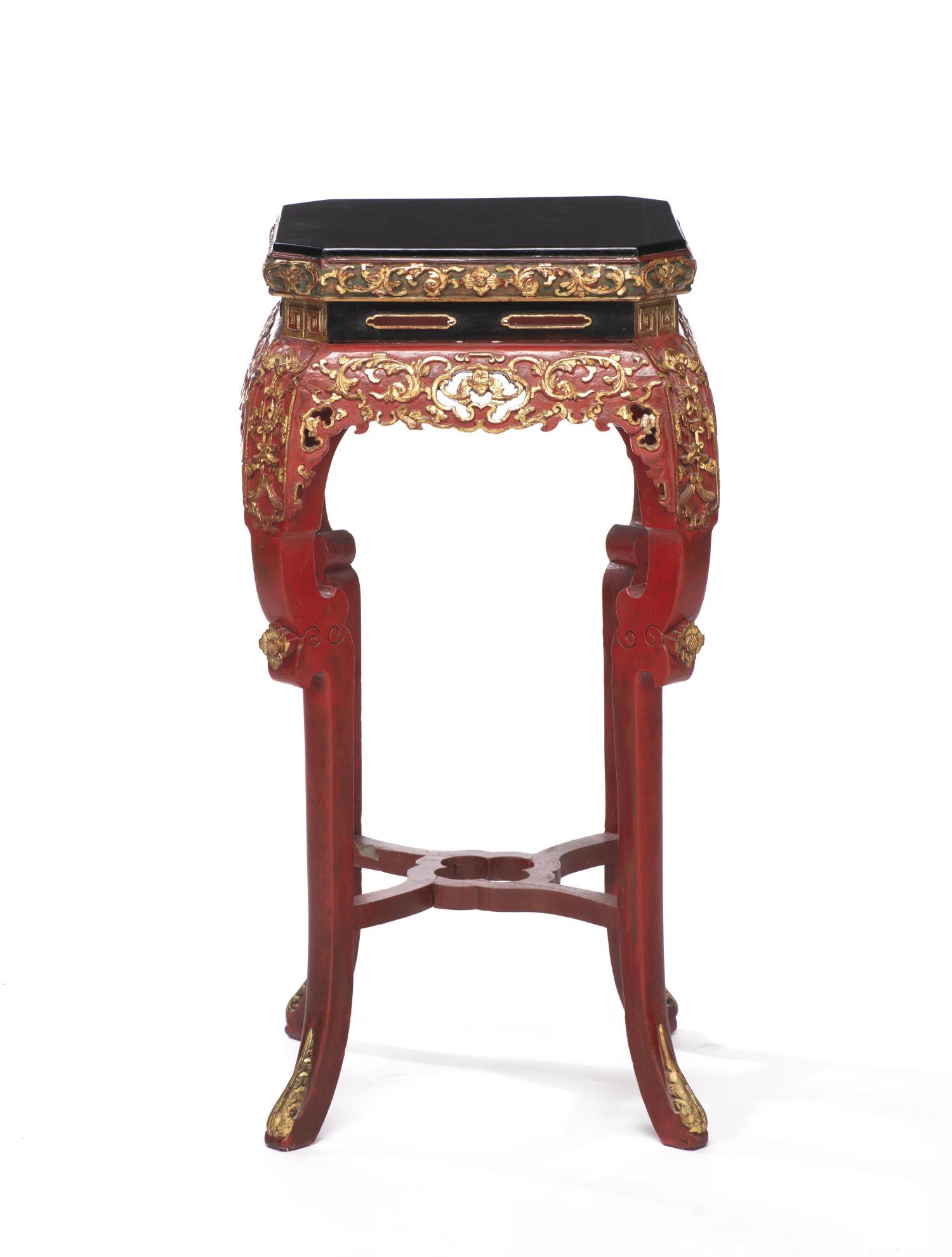 Sellette carrée chinoise Ningbo à angles (1 of 12)