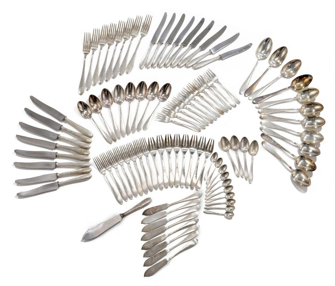 Ménagère en argent .800 Jezler modèle (1 of 8)