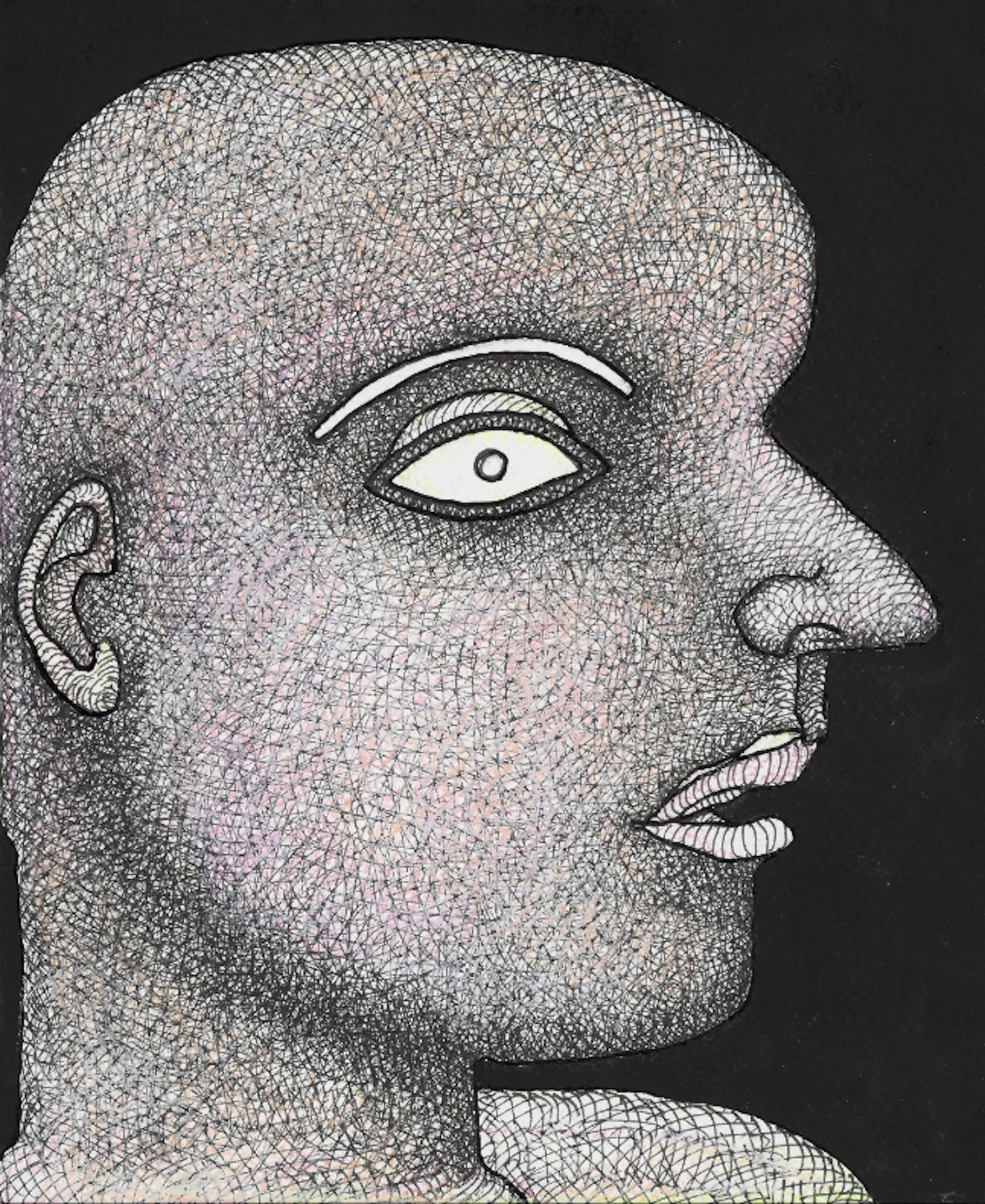 Jogen Chowdhury - Face of a Man I (1 of 1)