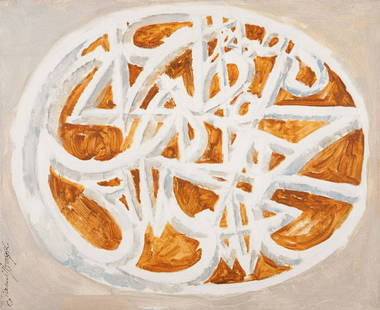 Jamil Naqsh - Plate 278: Artist: Jamil Naqsh Title: Plate 278 Medium oil on canvas Date of Creation2013 Birth - Death 1939 - 2019 Height (IN): 10 Width (IN): 12 <