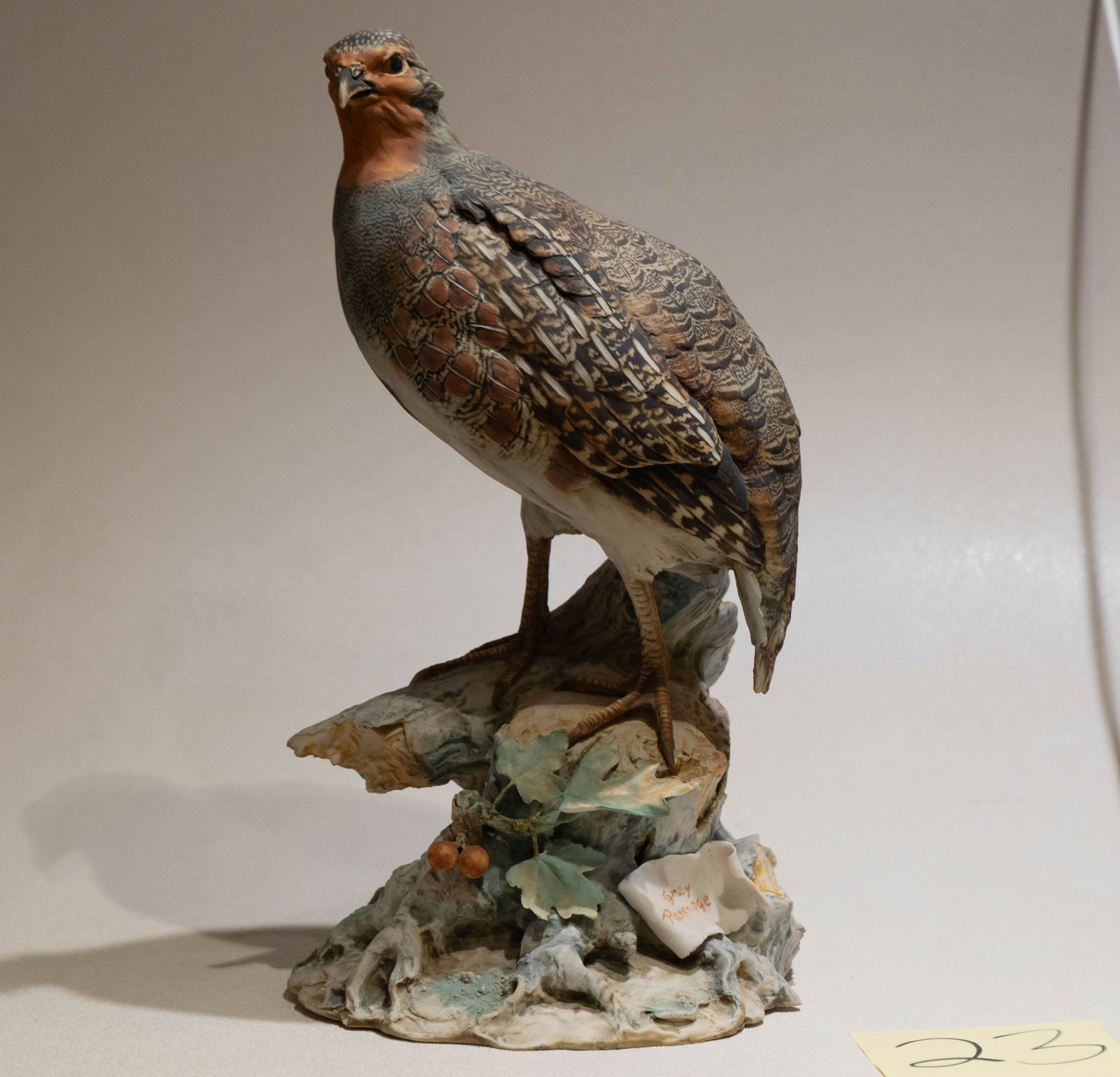 Tay - Grouse: Tay Italian porcelain grouse