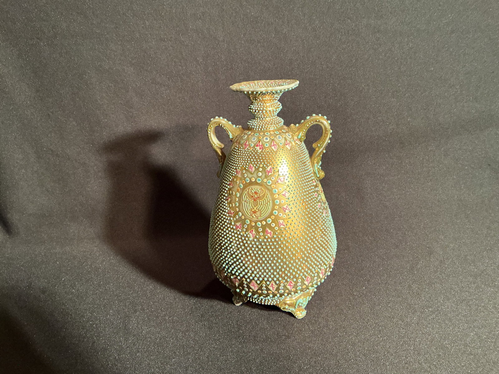 Nippon Egyptian Revival Vase (1 of 3)
