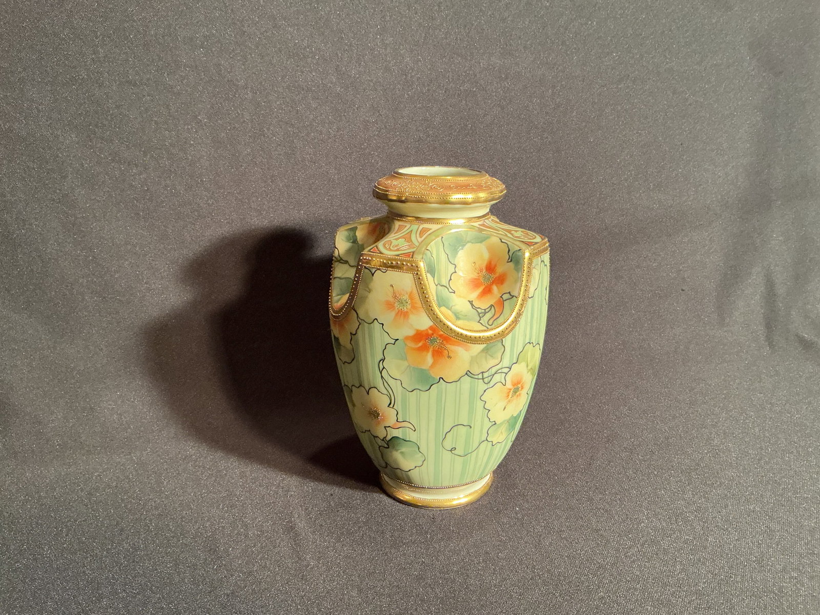 Nippon Moriage Vase (1 of 3)