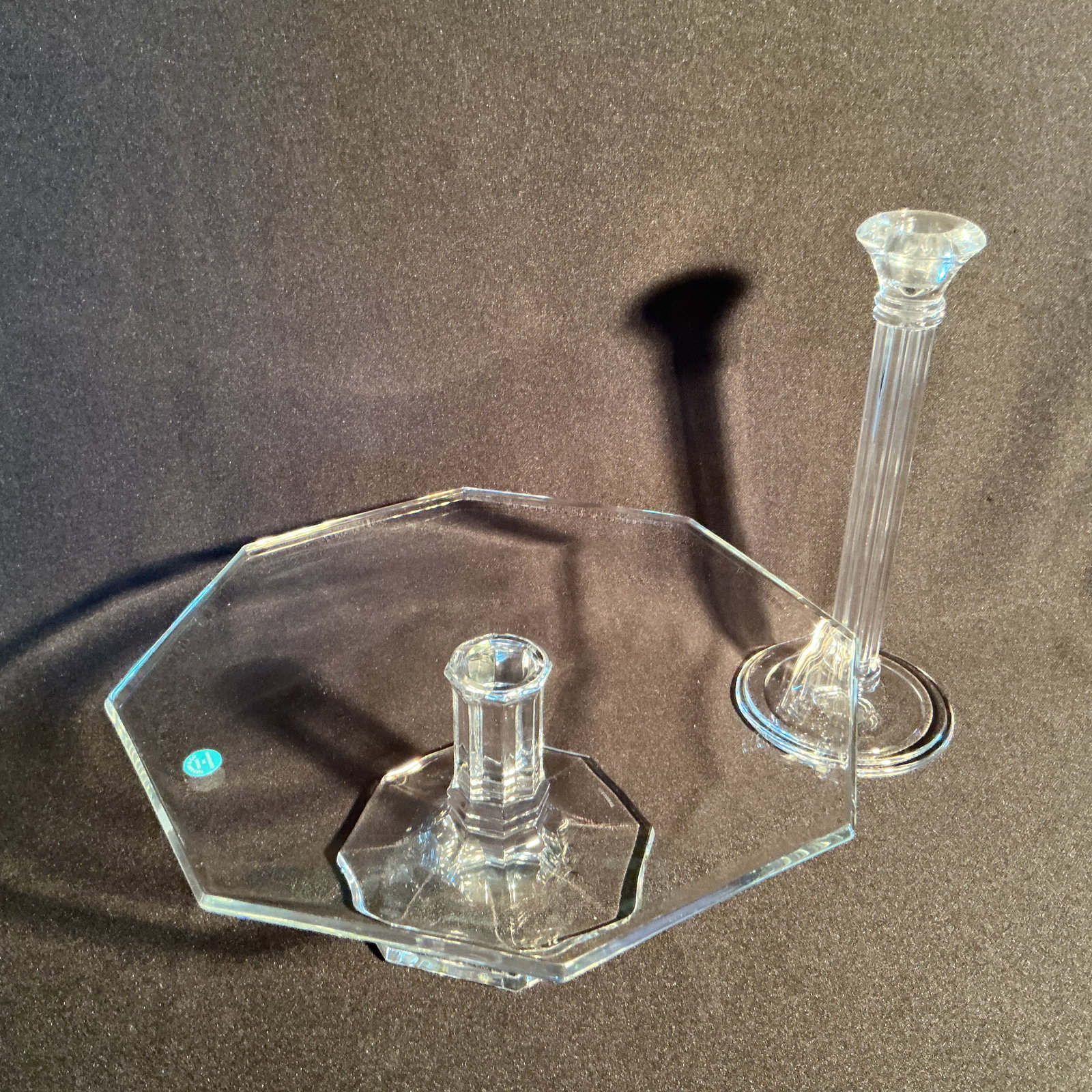 Tiffany Crystal Cake Stand and Candle holder (1 of 1)