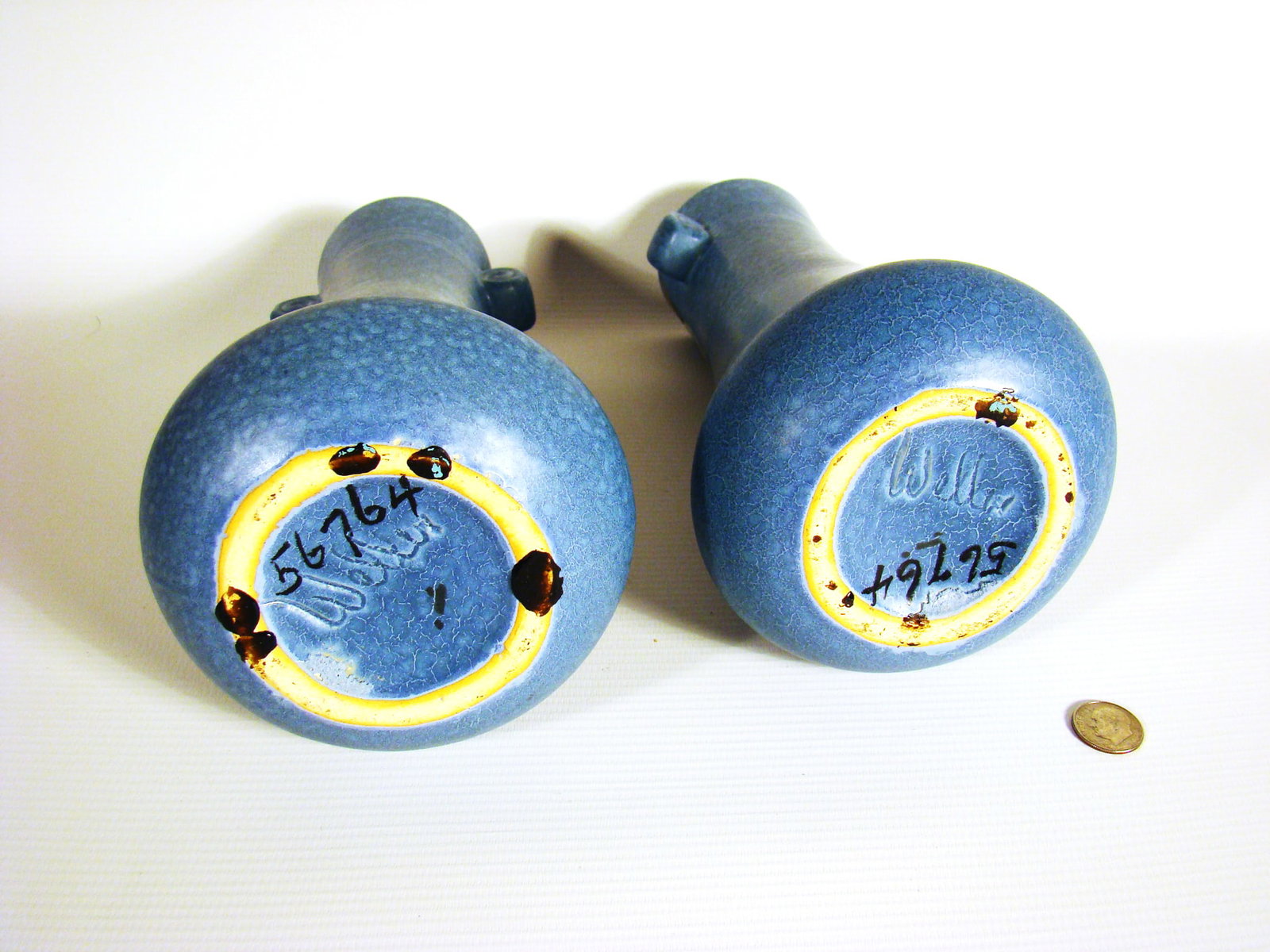 Pair Weller Cornish Vases - 3