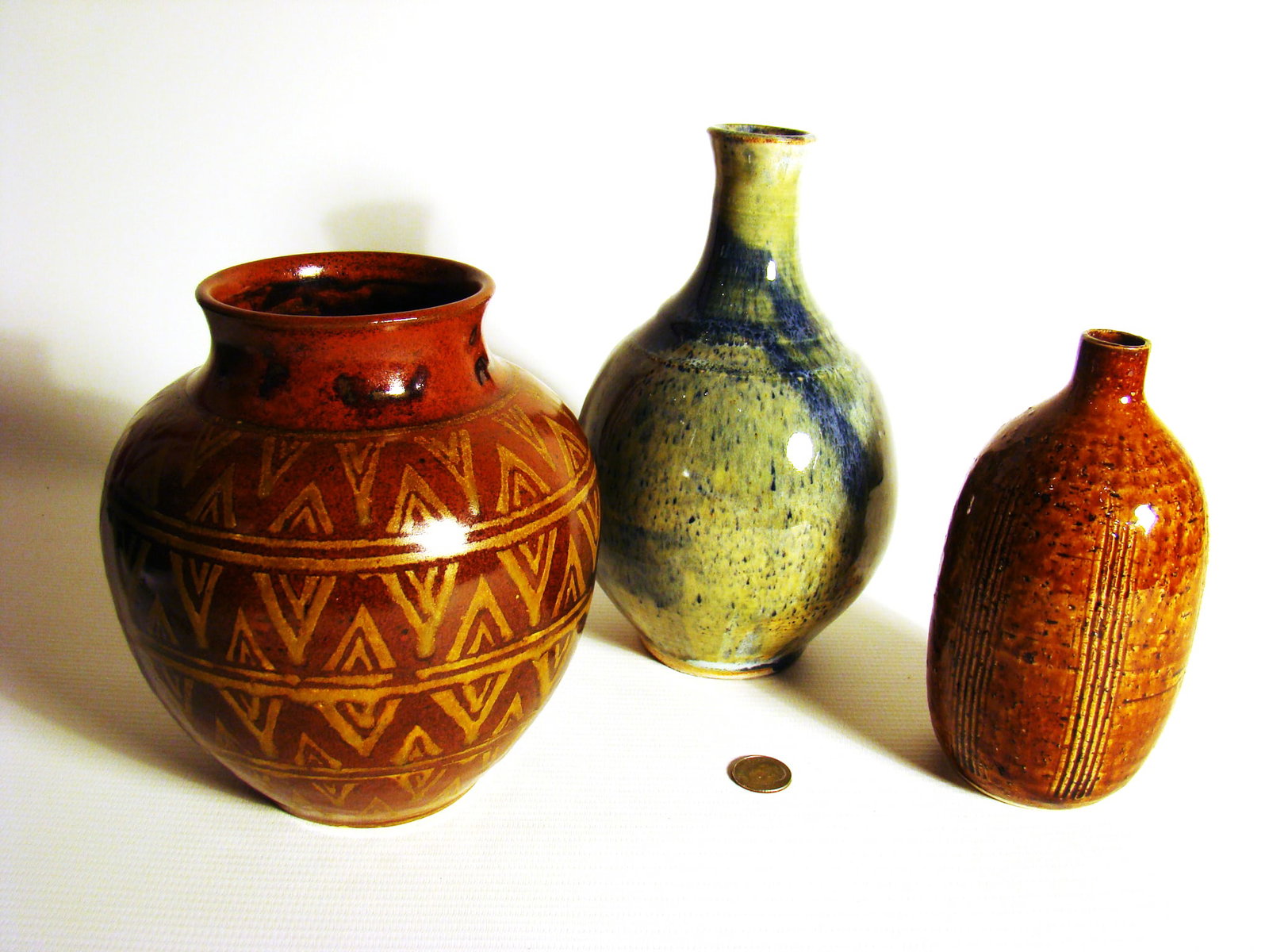 Studio Pottery Group - 3 piece (1 of 2)