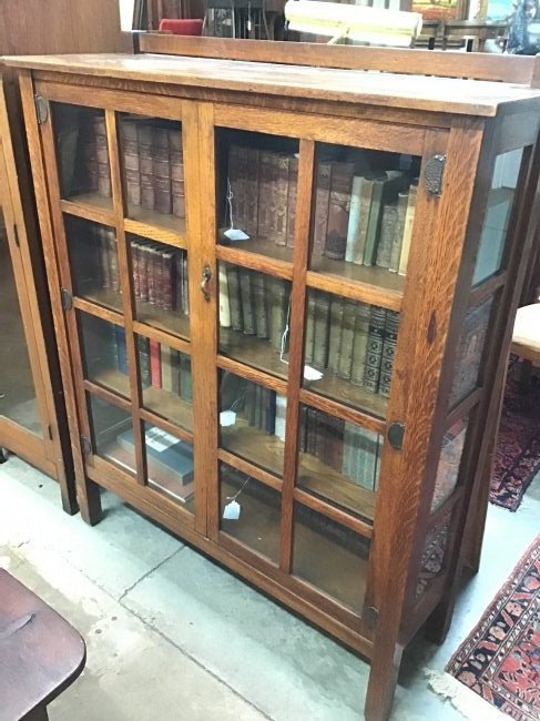 Exceptional Arts Crafts Bookcase Feb 01 2020 Broken Arch