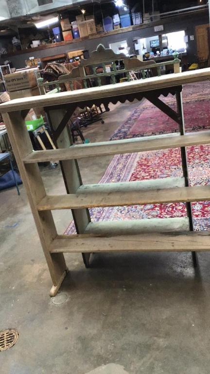 Bleached Pine European Shelving: See photos