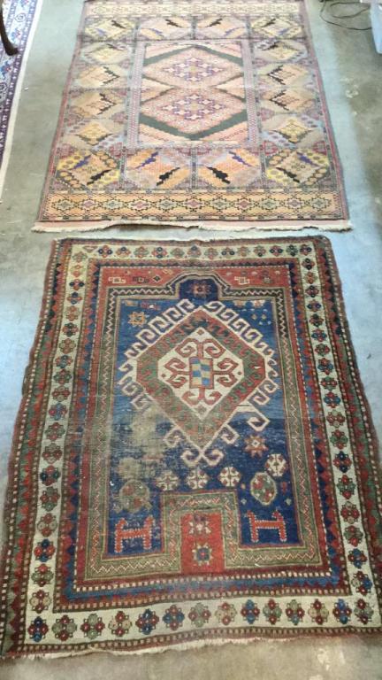Turkish Prayer Rug & Caucasian Rug (1 of 3)