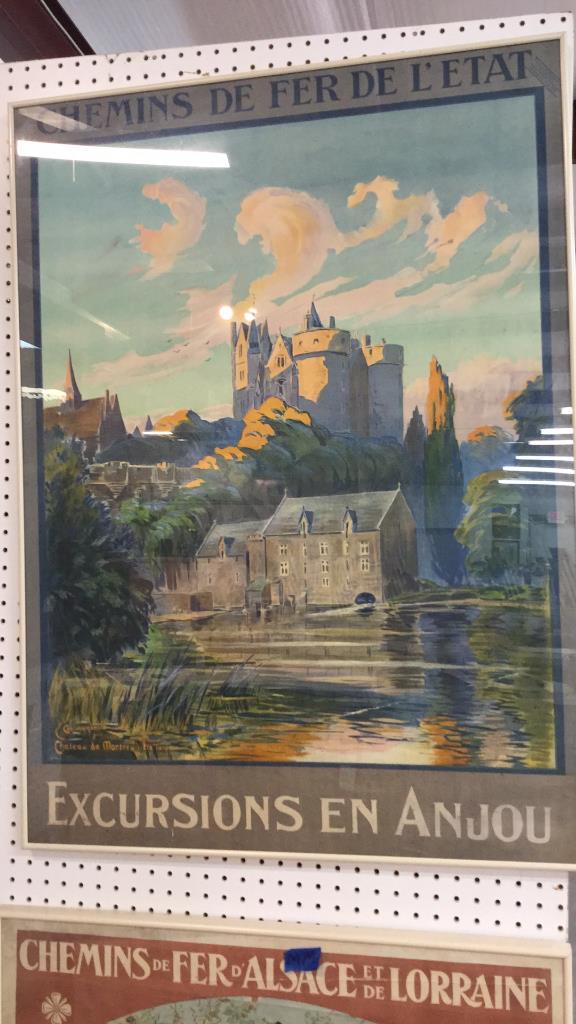 Vintage French Lithograph Travel Poster (1 of 4)