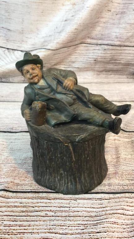 Bernard Block Figural Tobacco Jar (1 of 4)