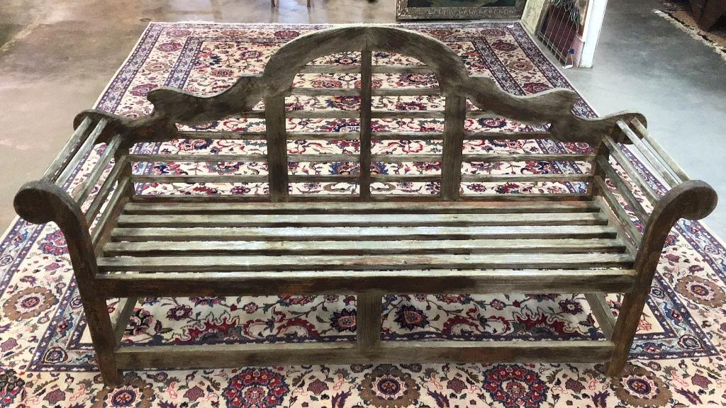 79”  Teak Garden Bench (1 of 1)