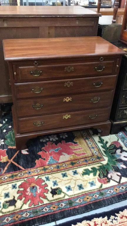 Black Cherry  Henkel Harris Bachelors Chest (1 of 3)