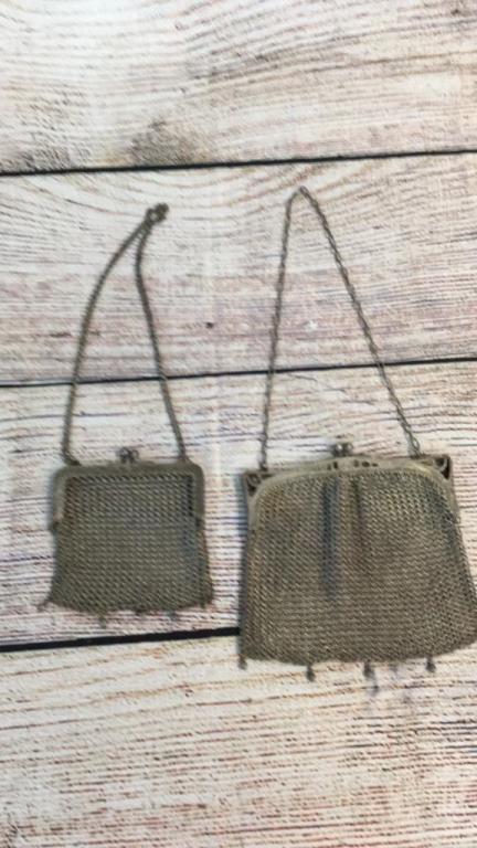 2 German  Silver Mesh Purse (1 of 4)