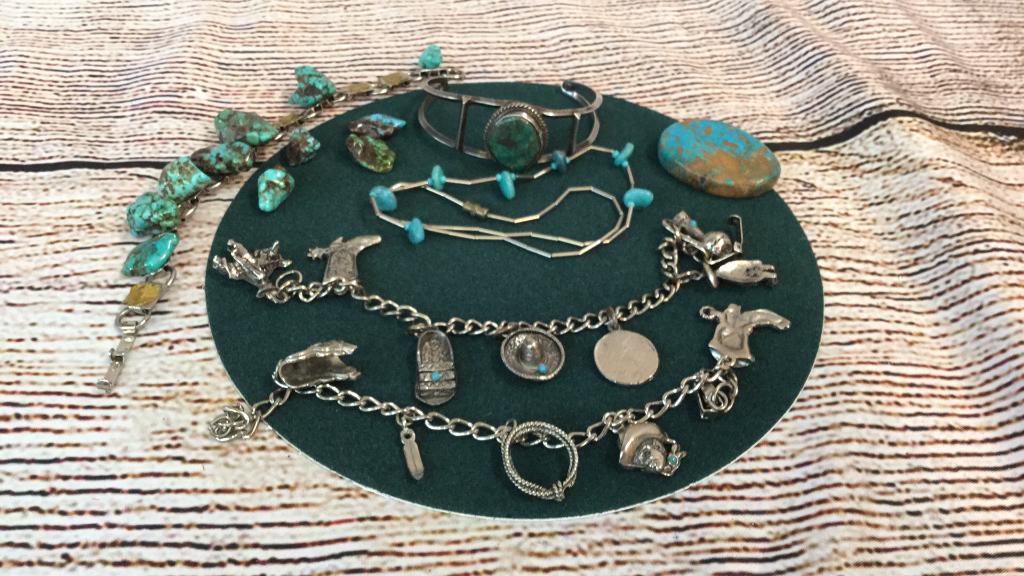 Unmarked Southwestern Style Jewelry (1 of 3)