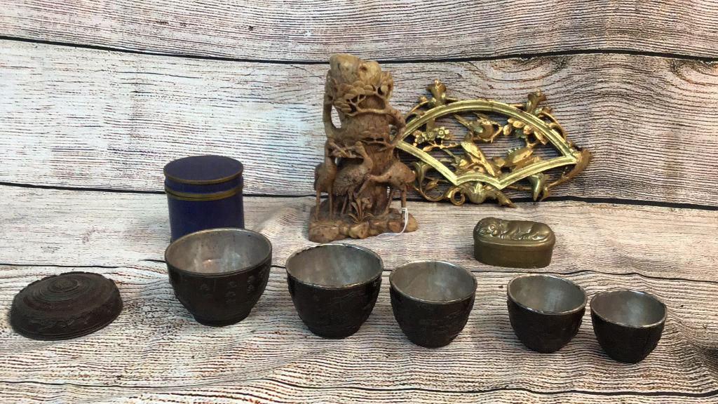 6 Assorted Asian Table Articles (1 of 3)