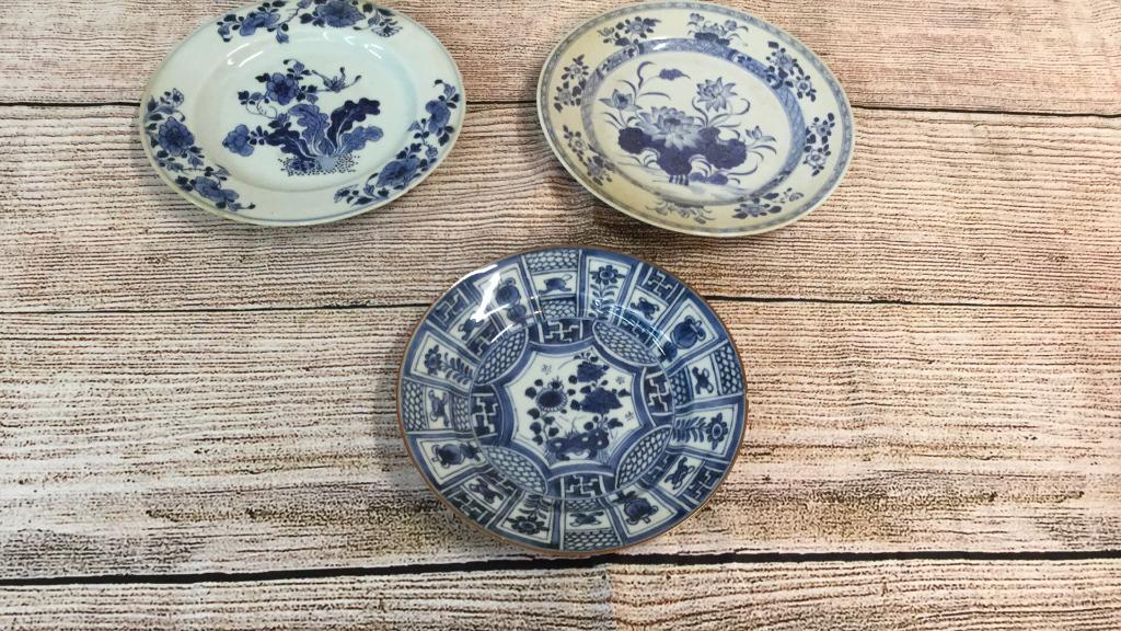 3 Asian Porcelain Plates (1 of 4)