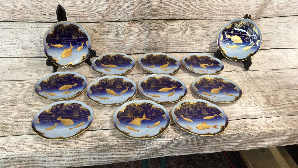 12 Pirkenhammer Porcelain Plates (1 of 5)