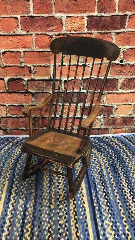 Boston Rocker In Original Paint (1 of 3)