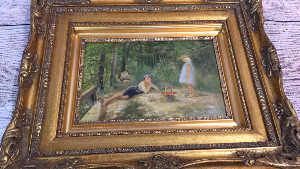 Oil on Millboard, Berthe Morisot French (1 of 8)