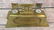 Brass Art Nuevo Inkwell & Letter opener W Jade - 2