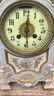French Porcelain Mantle Clock - 2