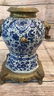 Asian Porcelain and Brass Ornate Clock - 5