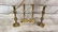 2 Pair Brass Candlesticks