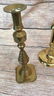 2 Pair Brass Candlesticks - 3