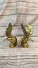 Pair Solid Brass Eagle Bookends