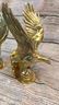 Pair Solid Brass Eagle Bookends - 3
