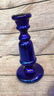Blown Glass Bowl, Pair Candlesticks - 3