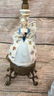 Pair Boudoir Lamps, Royal Doulton Figure - 3