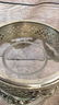 2 Decorative Silver Plate Table Centerpiece - 3