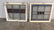 2 Vintage Stained Glass Windows