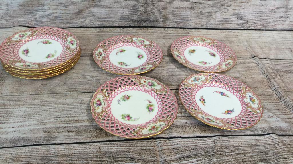 10 Mintons Porcelain Cabinet Plates (1 of 3)
