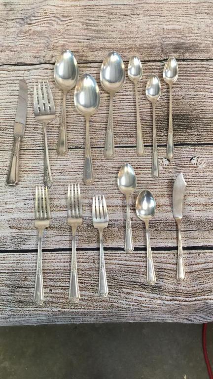 14 Pieces Towle Sterling Flatware (1 of 3)