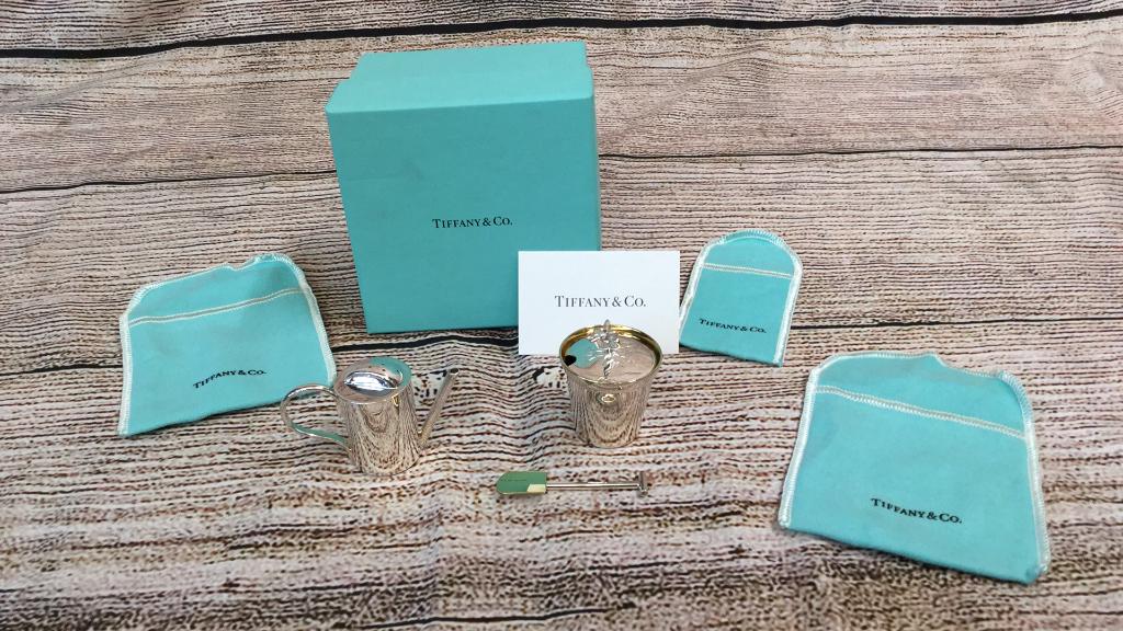 Tiffany & Co. Sterling Miniature Flower Pot, (1 of 4)