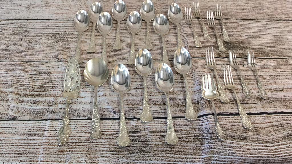 23 Pieces Gorham, Clark & Sawyer Sterling (1 of 6)