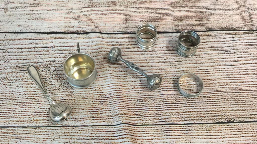 6 Assorted Sterling Items (1 of 4)