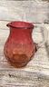 Amberina And Blown Glass Pitchers - 4