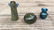 3 Pieces Art Glass