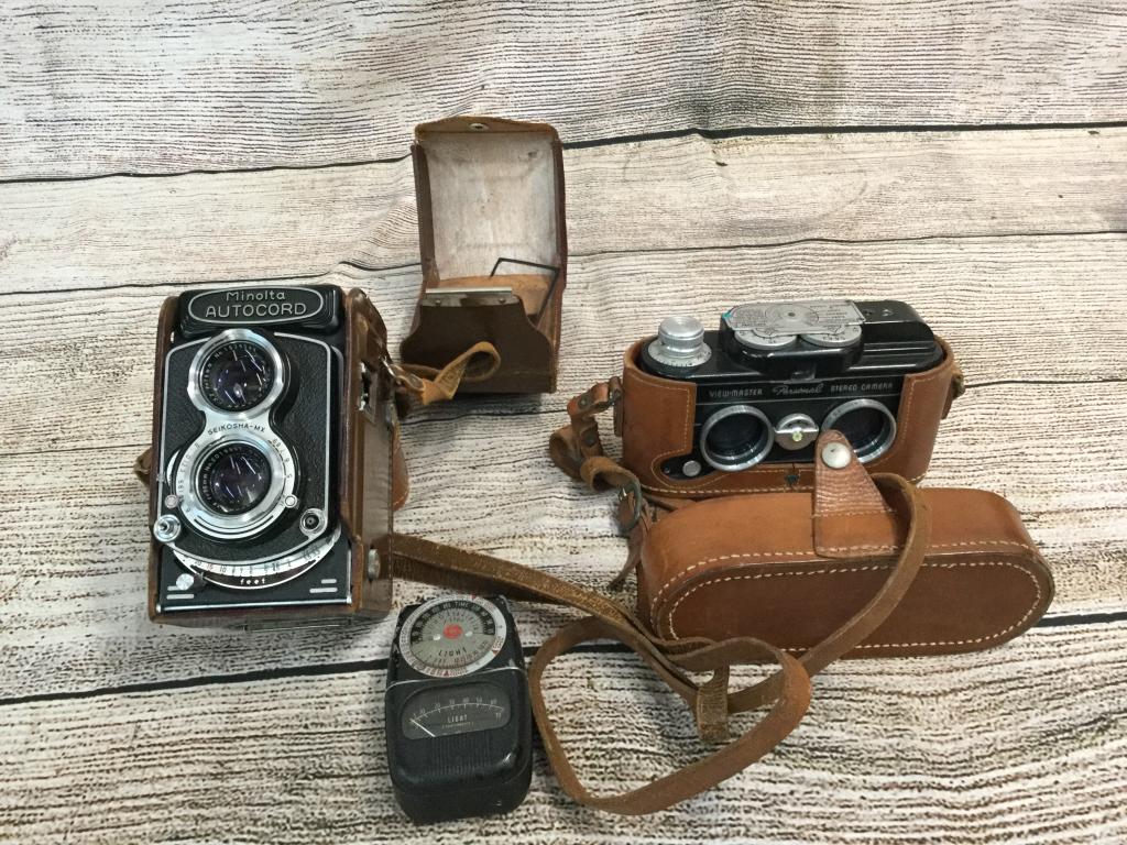 Minolta Autocord, Vintage View Master Stereo (1 of 7)
