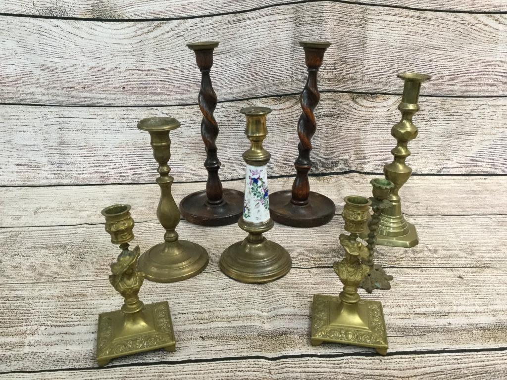 8 Varied Candlesticks (1 of 5)