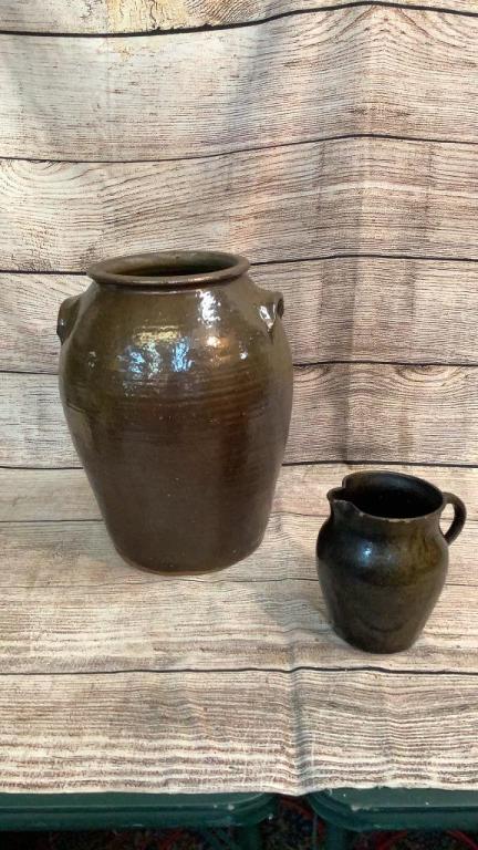 Large Crock, Milk Picher (1 of 6)