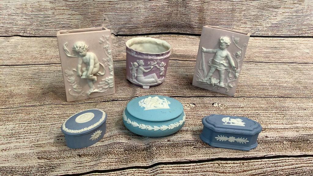Wedgwood and Kalk Germany Cameo Pieces (1 of 5)