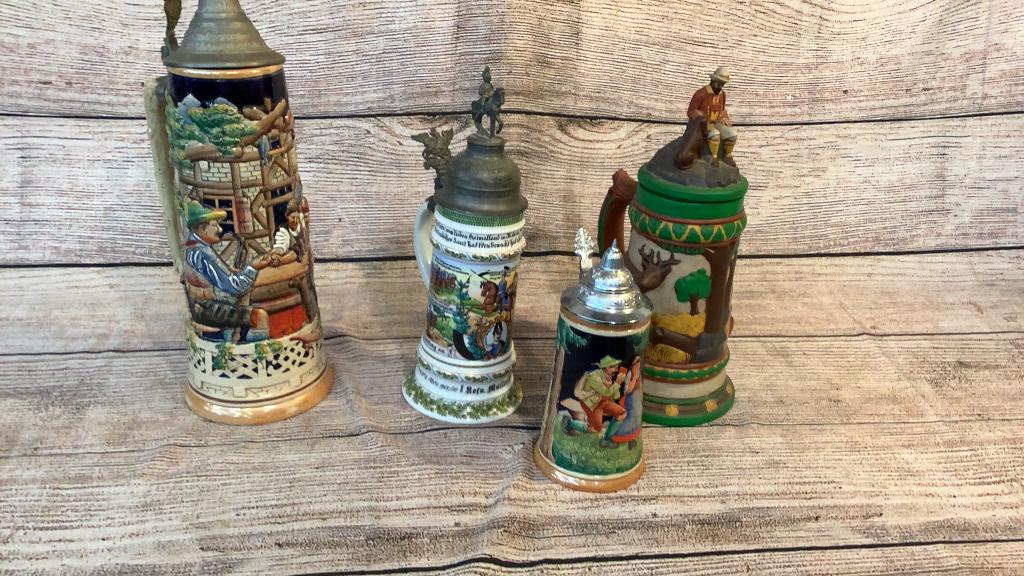 4 Beer Steins (1 of 5)