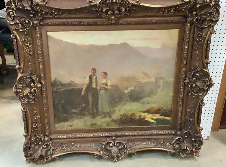 Oil on Canvas, Follower of Millet (1 of 7)