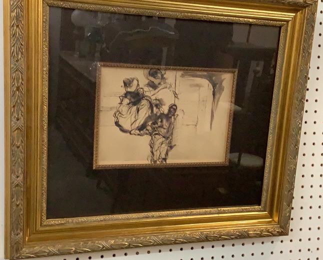 Sepia Wash on Paper (1 of 5)