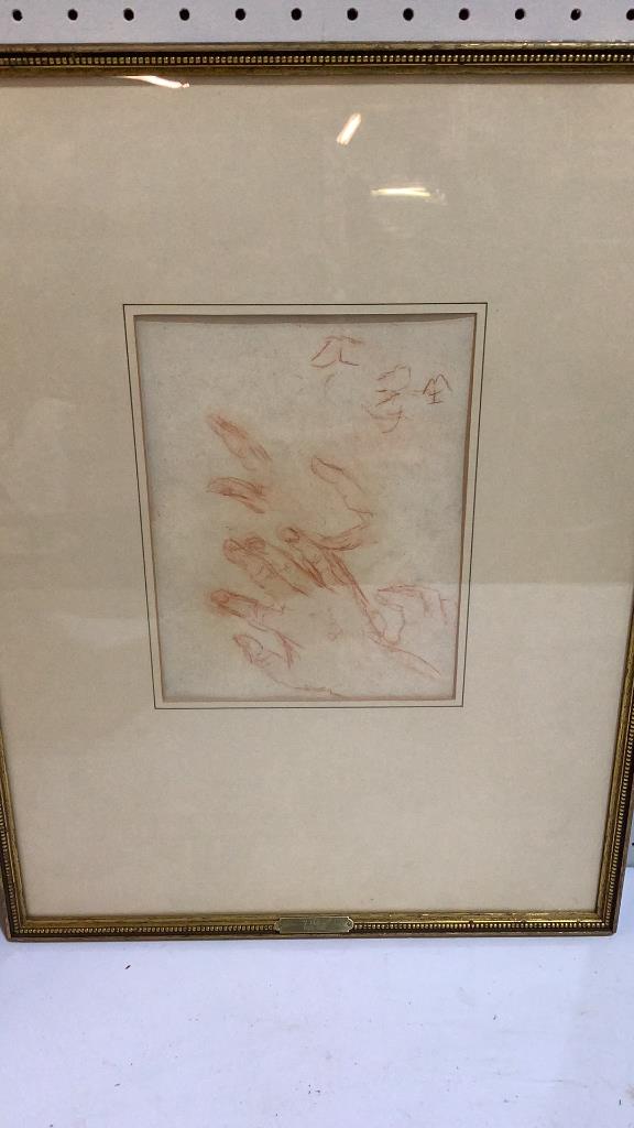 Portrait Drawing - Study of Hand (1 of 6)